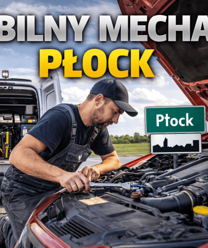 mobilny mechanik płock, pomoc drogowa płock, laweta płock